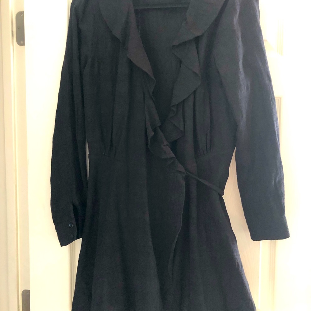 Auguste wrap mini dress